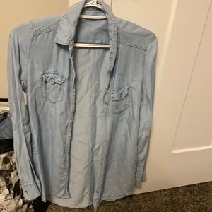 Denim duster